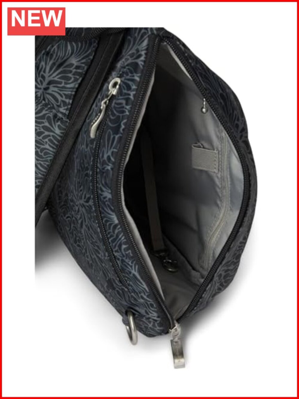 Lightweight Crossbody Sling Bag RFID Blocking Water Repellent Travel Daypack - Picture 2 of 5